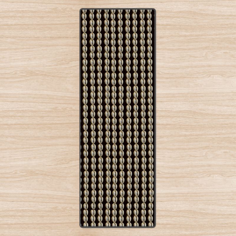 Cowrie Drip Padded Yoga Mat + Harness Strap