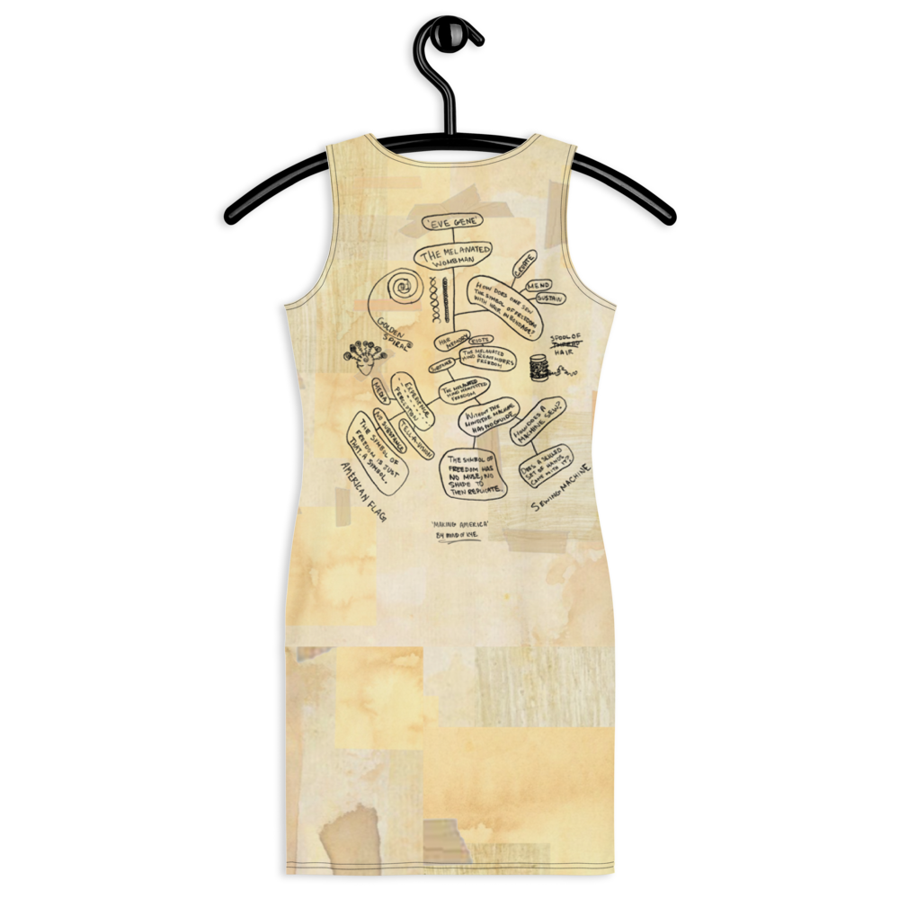 Making America Bodycon Dress (Order 1 size down for sculpting fit)