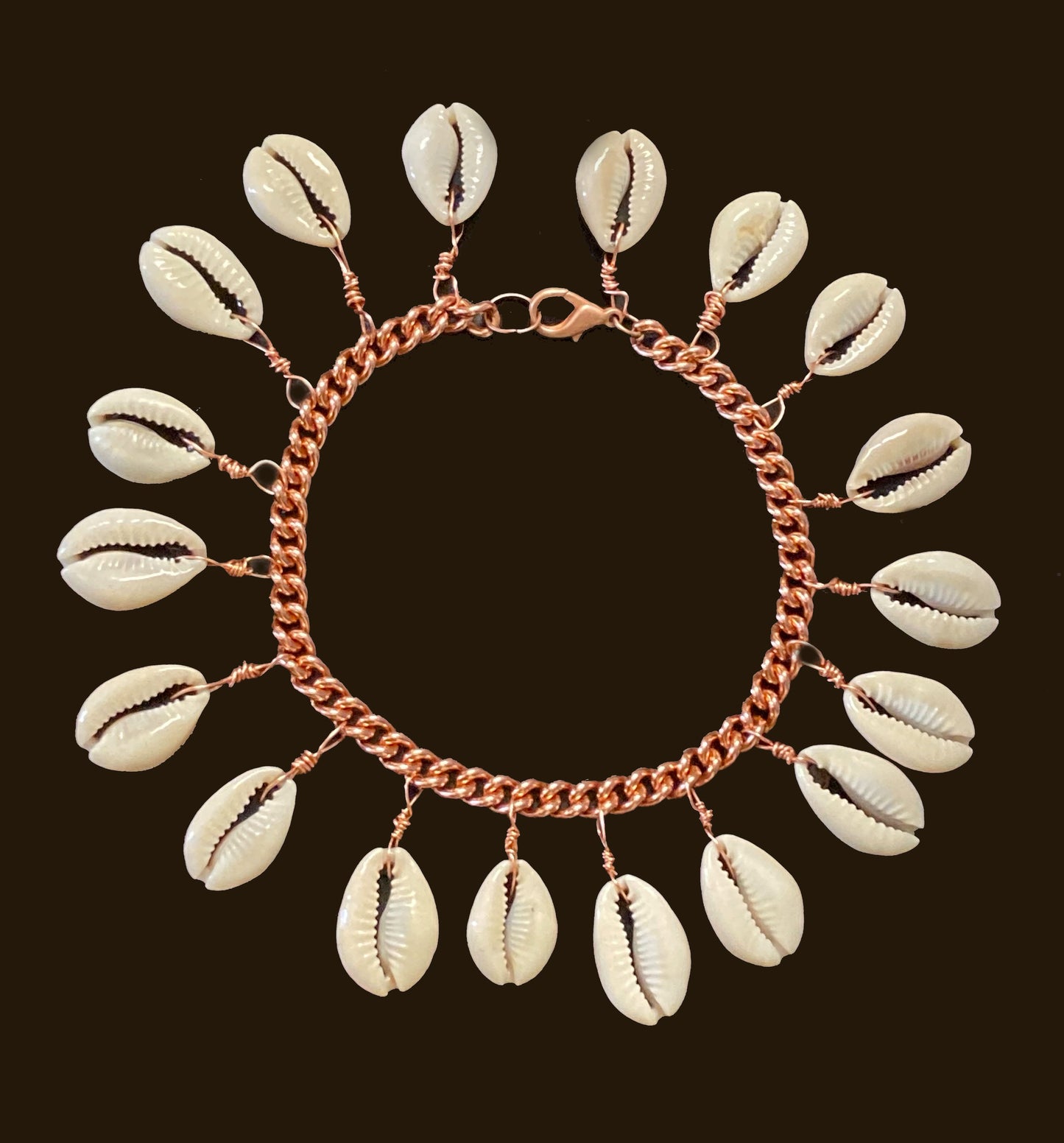 Cowrie Charm Anklet